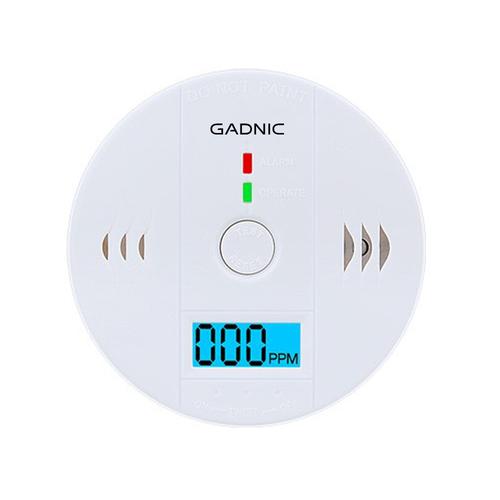 Sensor de Alarma Detector de Monóxido de Carbono Gadnic SMC2 - 0