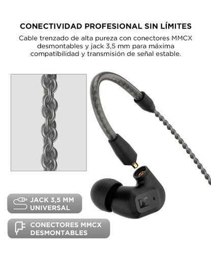 Auriculares Sennheiser IE 200 Intrauditivos Para Audiófilos Cableado - 4
