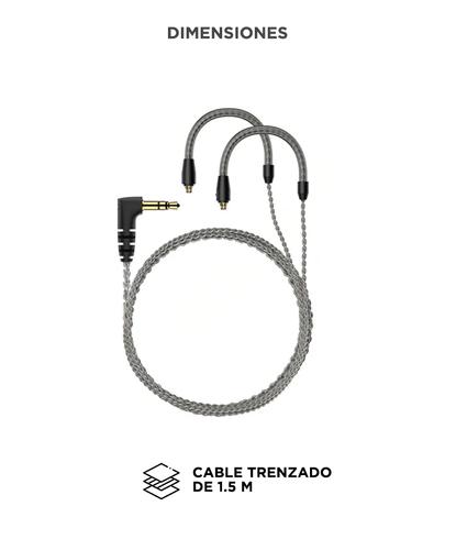 Auriculares Sennheiser IE 200 Intrauditivos Para Audiófilos Cableado - 5