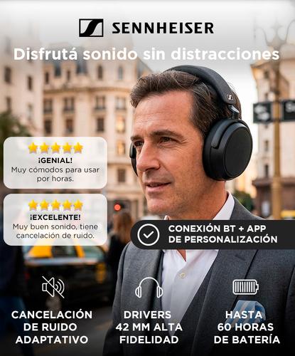 Auricular Sennheiser MOMENTUM 4 Inalámbricos BT Wireless Vincha Negro - 1