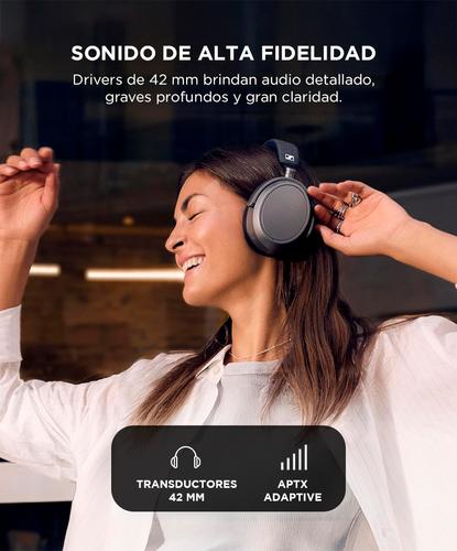 Auricular Sennheisen MOMENTUM 4 Inalámbricos BT Wireless Vincha Negro - 1
