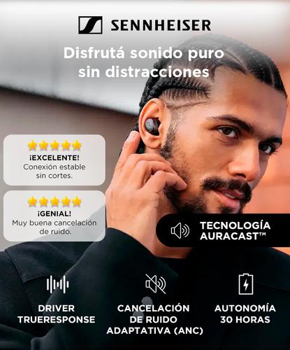 Auricular Sennheisen Momentum True Wireless 4 Smart Inalámbricos Bluetooth Negro - 1