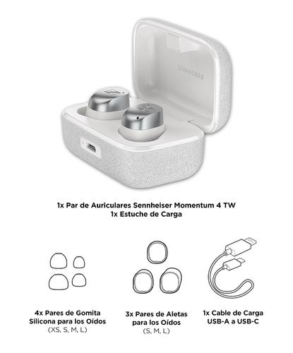 Auricular Sennheisen Momentum True Wireless 4 Smart Inalámbricos Bluetooth Blanco - 6
