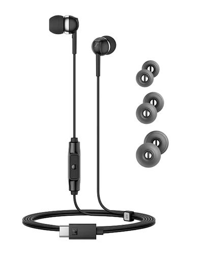 Auriculares Intrauditivos Sennheiser CX80U Cable USB-C Con Control Remoto Micrófono Integrado - 5