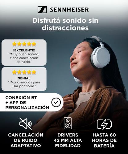 Auricular Sennheiser MOMENTUM 4 Inalámbricos BT Wireless Vincha Blanco - 1