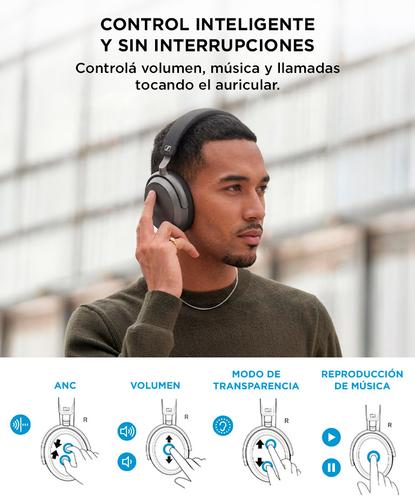 Auricular Sennheisen MOMENTUM 4 Inalámbricos BT Wireless Vincha Grafito - 4