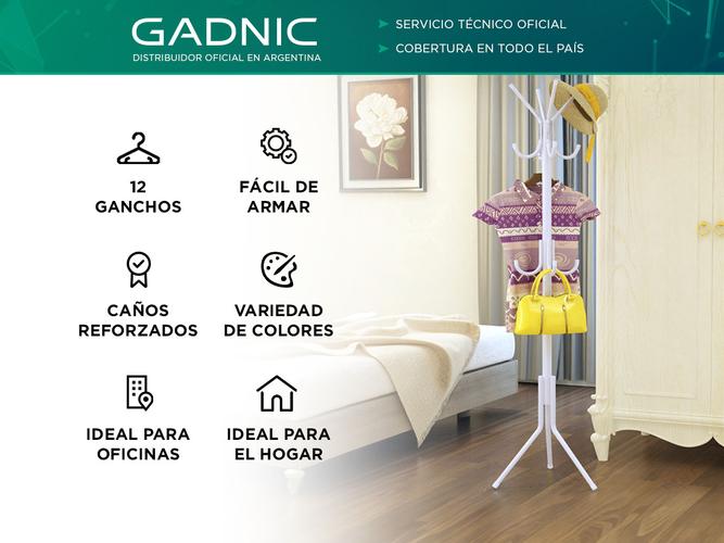 Perchero Gadnic para 12 Prendas - 1