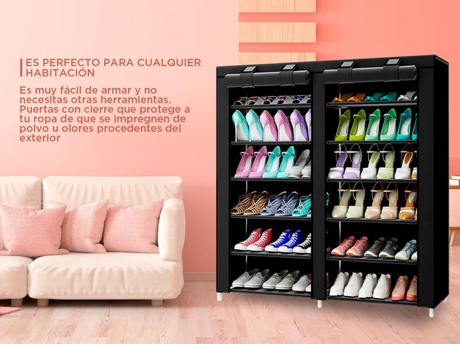 Zapatero Gadnic Rack Botinero Organizador de Calzado 12 Niveles 36 Pares Hermético - 2