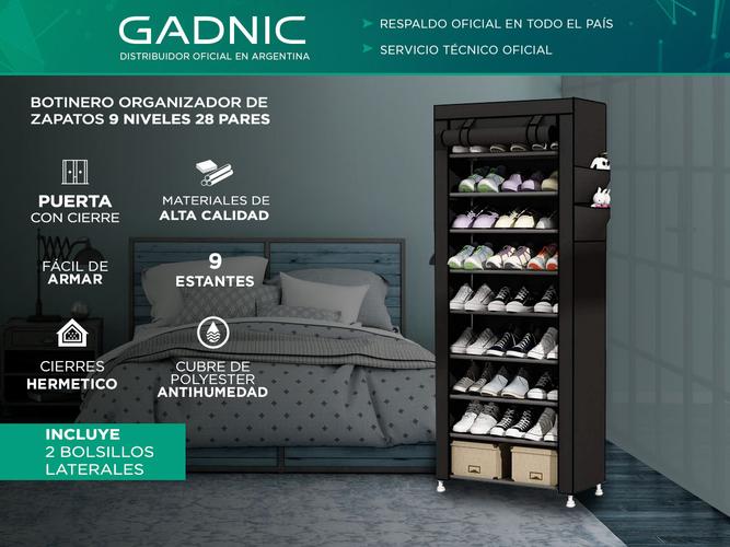 Botinero Organizador De Zapatos 9 Niveles 28 pares - 1