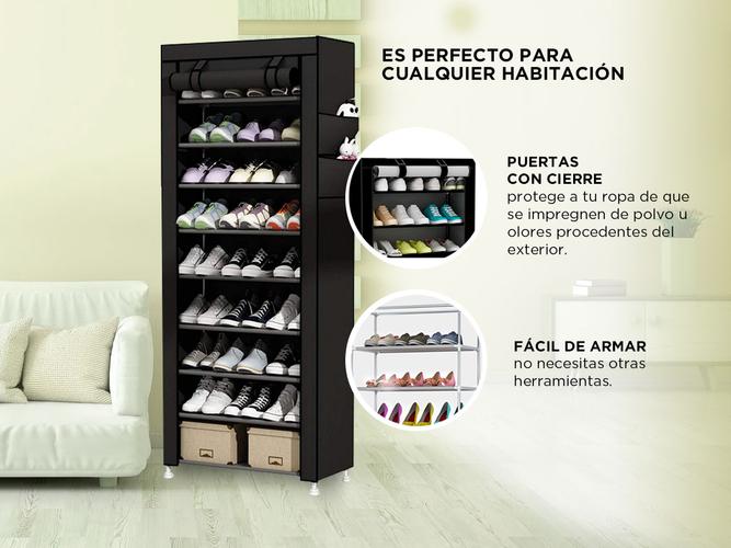 Botinero Organizador De Zapatos 9 Niveles 28 pares - 2