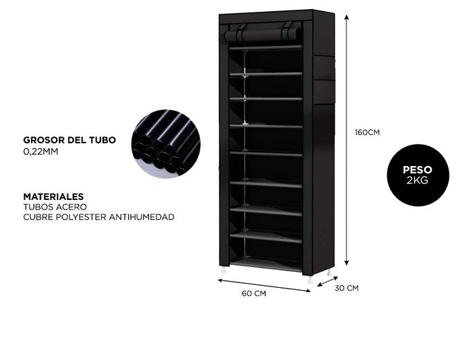 Botinero Organizador De Zapatos 9 Niveles 28 pares - 3