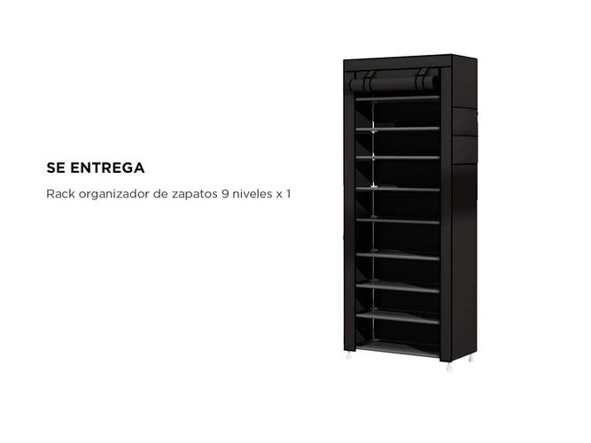 Botinero Organizador De Zapatos 9 Niveles 28 pares - 4