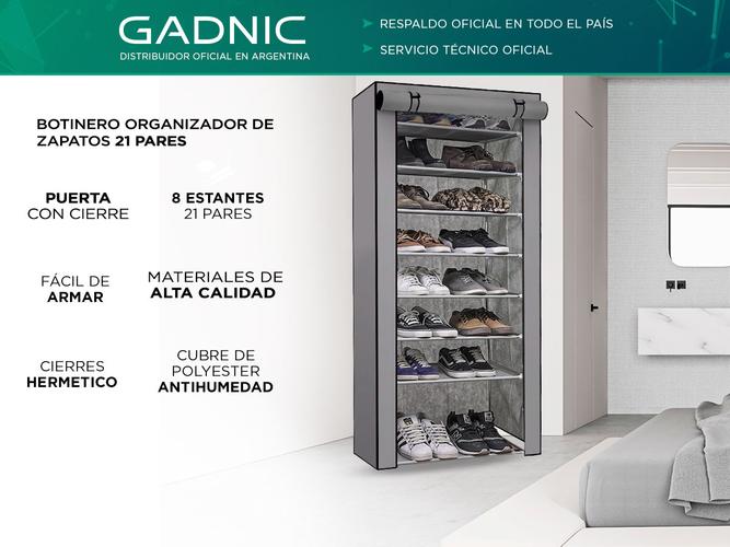 Zapatero Gadnic Rack Botinero Organizador de Calzado 8 Niveles 24 Pares  - 1