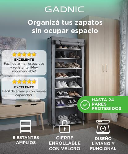 Zapatero Gadnic Rack Botinero Organizador de Calzado 8 Niveles 24 Pares  - 1
