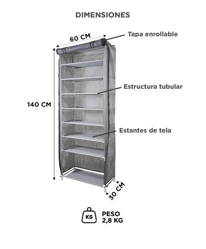 Zapatero Gadnic Rack Botinero Organizador de Calzado 8 Niveles 24 Pares  - 5