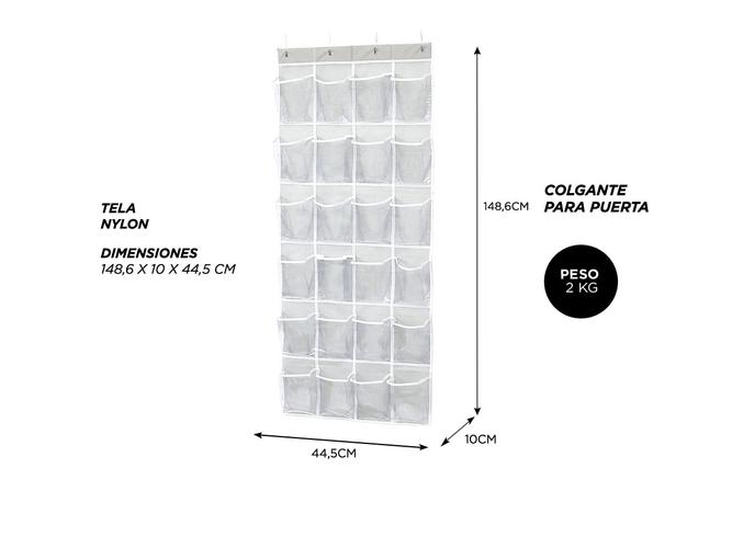 Organizador de Zapatos Colgante Gadnic 12 Pares - 3