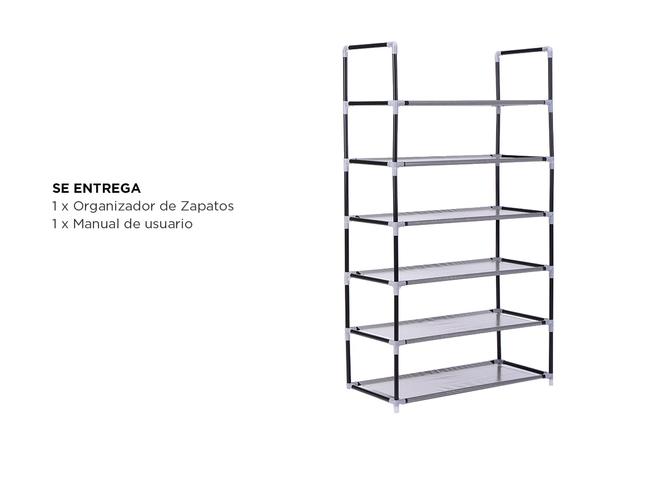 Zapatero Organizador de Calzado 6 Niveles - 5