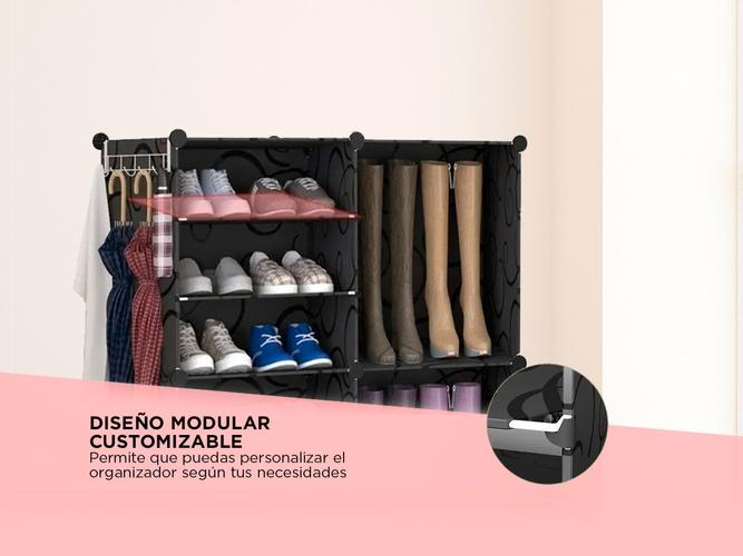 Organizador De Zapatos Gadnic SHR17 Estantes Ajustables  - 2