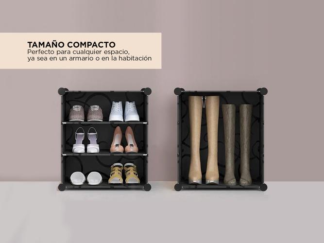 Organizador De Zapatos Gadnic SHR17 Estantes Ajustables  - 3