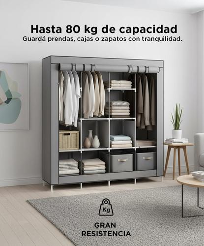 Armario Mueble Organizador Gadnic SHR19 Ropa Zapatos Accesorios - 3