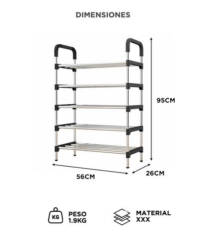 Zapatero Organizador Gadnic 5 Niveles Para Calzado  - 4