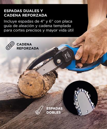 Mini Motosierra Gadnic MS2400 Recargable Inalámbrica  - 2