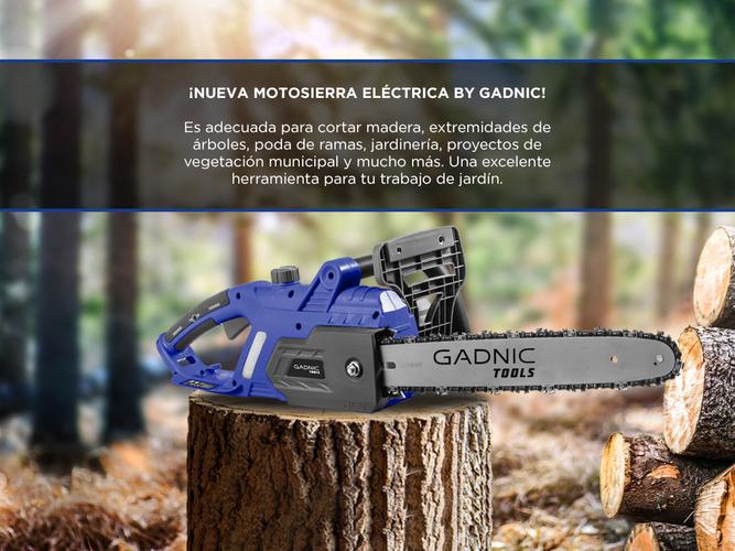 Motosierra Eléctrica Gadnic 406mm 2200w - 2