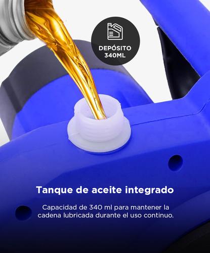 Motosierra Eléctrica Gadnic 406mm 2200w - 3