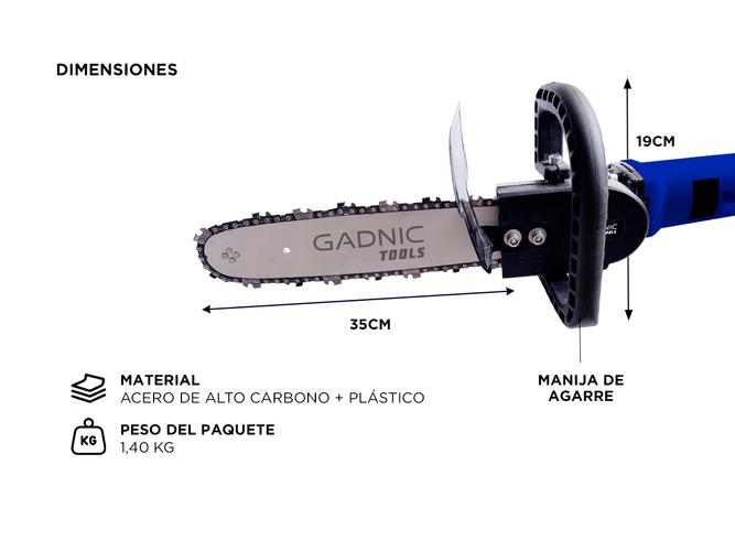 Kit de Adaptación Para Sierras Gadnic Soporte de Motosierra Outlet - 4
