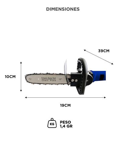 Kit de Adaptación Para Sierras Gadnic Soporte de Motosierra - 5