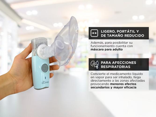 Nebulizador Silfab Mesh A Bateria Vp-m5 - 3