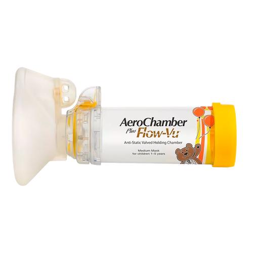 Aerocamara Silfab Aerochamber Ach06 Mascarilla Mediana Para Niños - 0