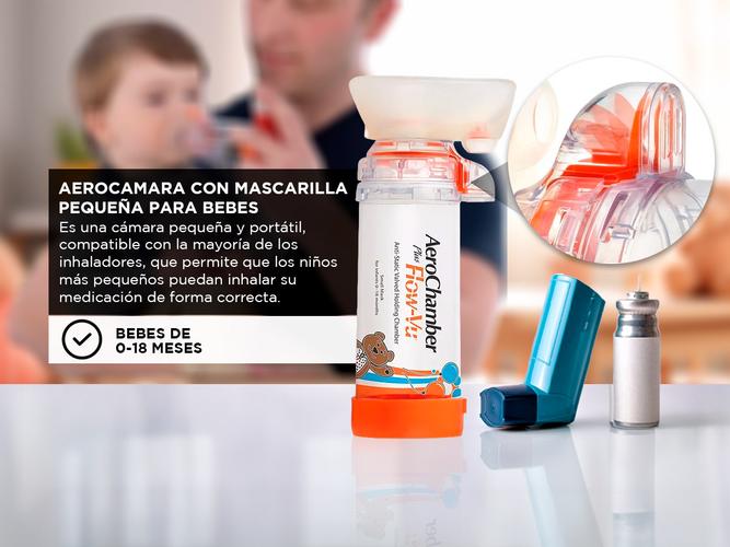 Aerocamara Silfab Aerochamber Ach07 Mascarilla Bebe - 2