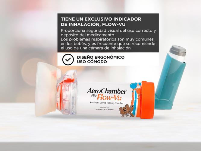 Aerocamara Silfab Aerochamber Ach07 Mascarilla Bebe - 3