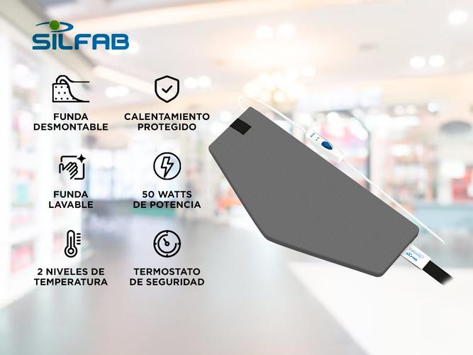 Almohadilla Térmica Silfab Al93 Desmontable De Cintura - 1