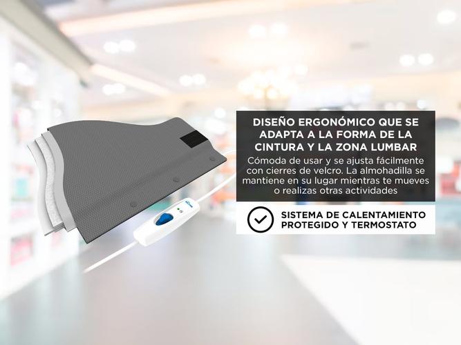 Almohadilla Térmica Silfab Al93 Desmontable De Cintura - 3