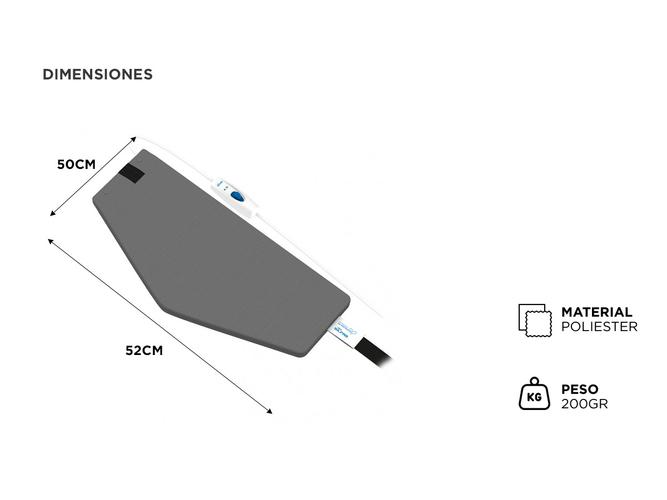 Almohadilla Térmica Silfab Al93 Desmontable De Cintura - 4