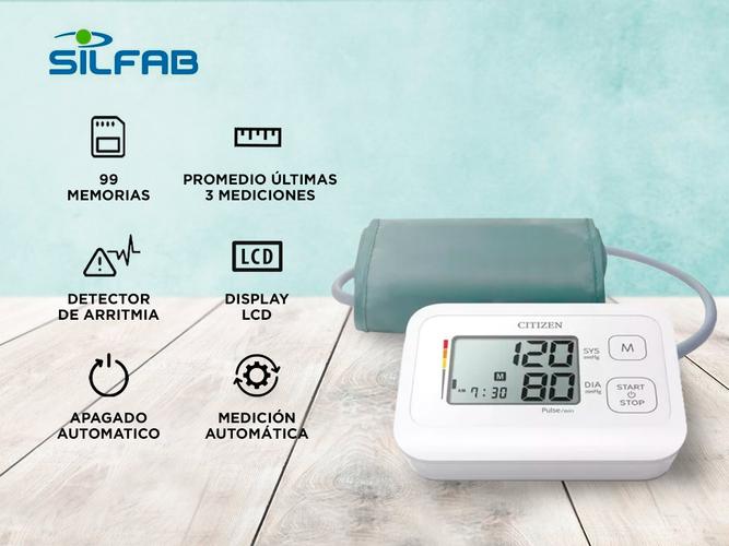 Tensiometro Digital De Brazo Silfab Citizen Chu-304 Automatico 99 mem  - 1