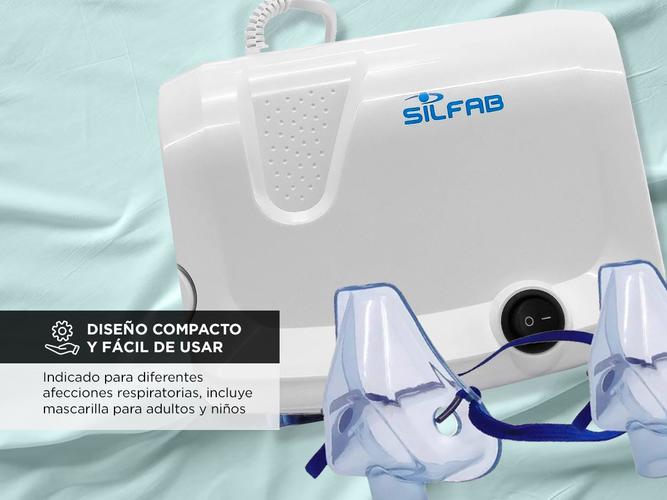 Nebulizador a Piston Silfab Piuvento N26 7ml Anmat Accesorios  - 2