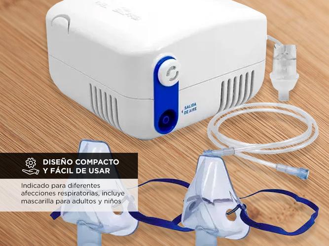 Nebulizador A Piston Silfab Pixel N30 7ml Accesorios Blanco  - 2