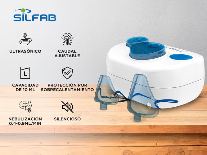 Nebulizador Ultrasonico Silfab Camara Sellada N61 Piccolo Accesorios - 1