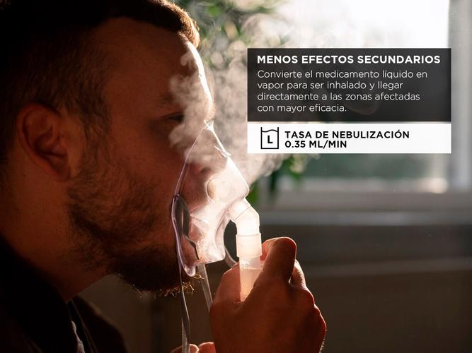 Nebulizador Silfab N32 Uso Continuo Profesional Kit Mascaras - 3