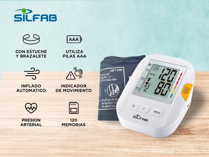 Tensiometro Digital Automatico Silfab De Brazo Tab100 - 1