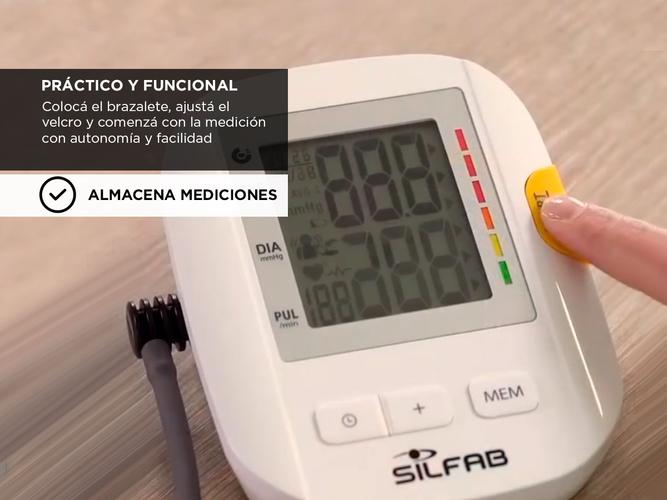 Tensiometro Digital Automatico Silfab De Brazo Tab100 - 3