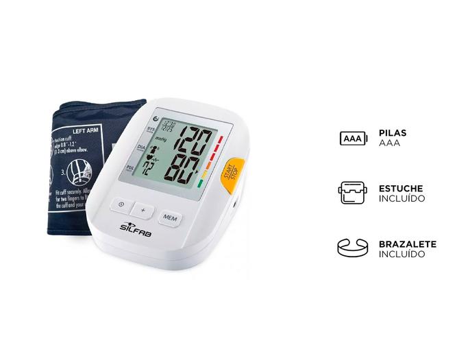 Tensiometro Digital Automatico Silfab De Brazo Tab100 - 4