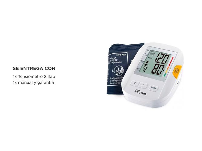 Tensiometro Digital Automatico Silfab De Brazo Tab100 - 5