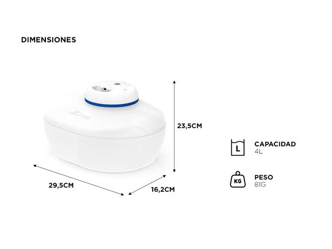 Vaporizador Humidificador de Ambiente Silfab V12 4L  - 3