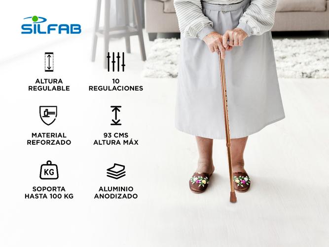 Bastón Silfab Regulable B902 70cm - 1