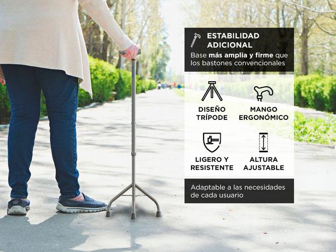 Bastón Trípode Silfab M913 - 2