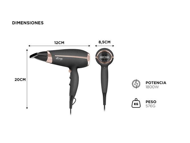 Secador de Pelo Silfab Ion Expert BY-550 con Función Cool Shot - 4